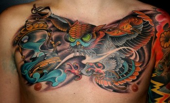 Looking for unique Joshua Bowers Tattoos?  Night Owl